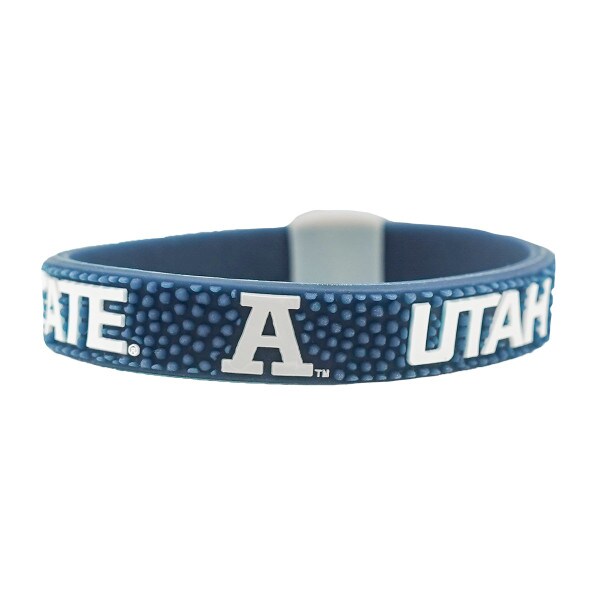 Utah State U-State Pebble Bracelet Navy